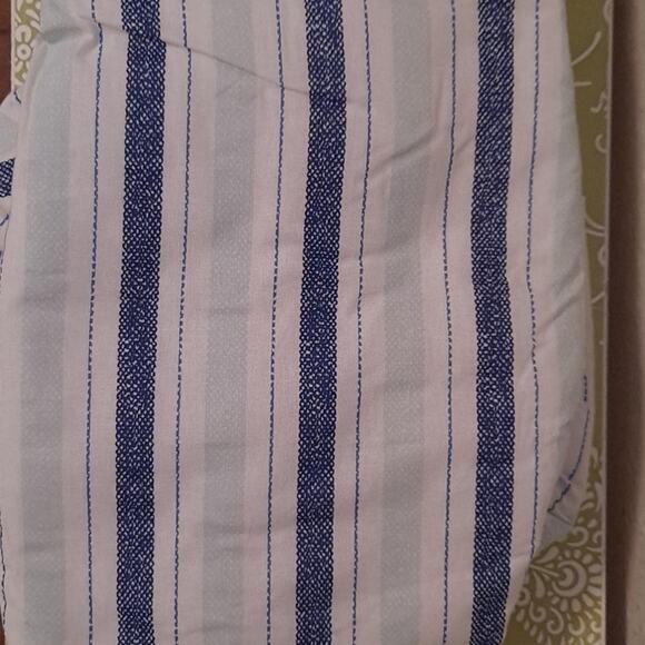 NIP Threshold Wide Padded Ironing Board Cover Blue Striped - Picture 4 of 4